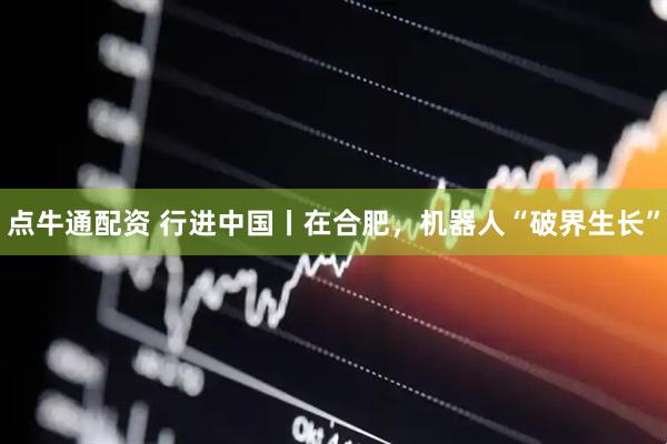 点牛通配资 行进中国丨在合肥，机器人“破界生长”